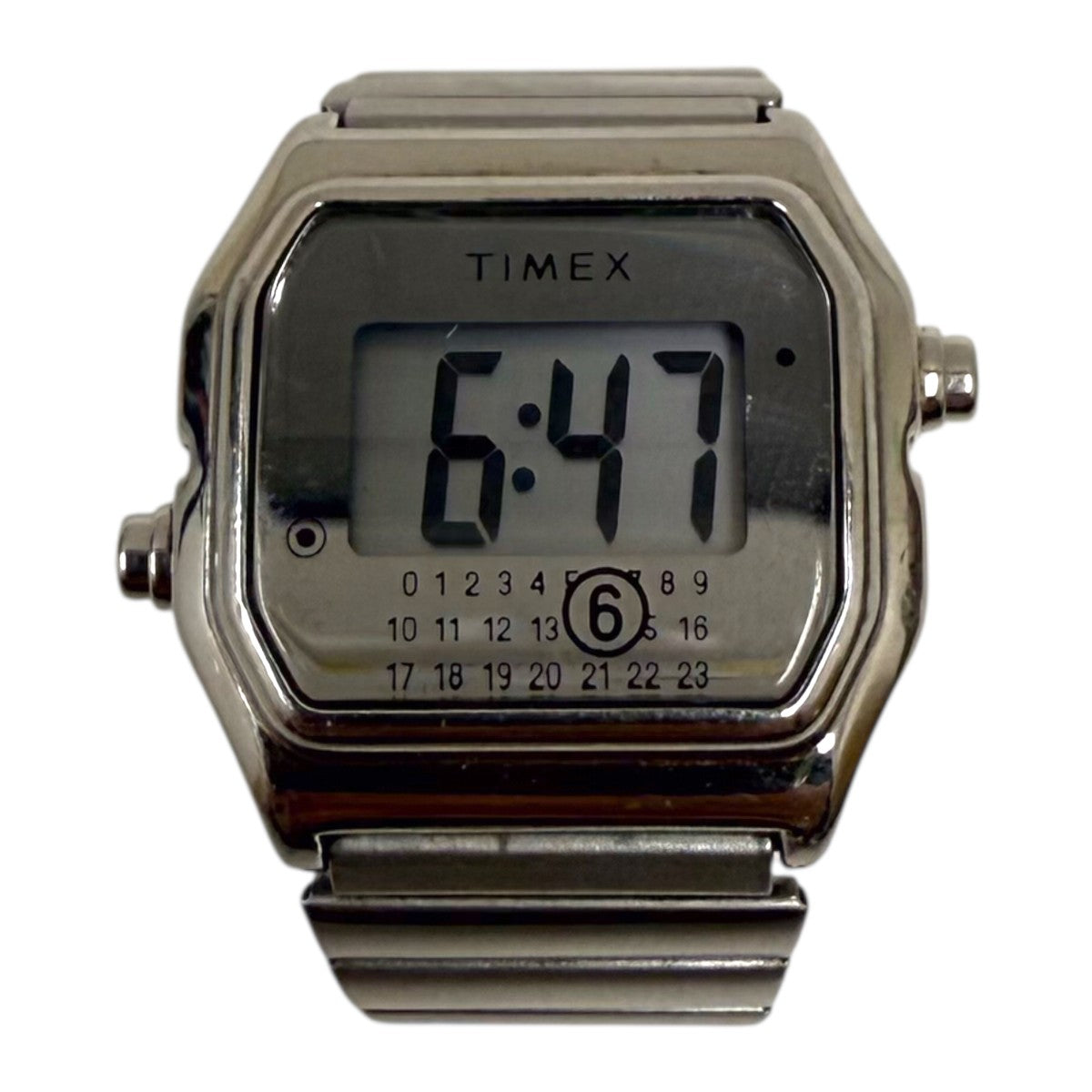 TIMEX×MM6 Maison Margiela ｢Ring Watch｣ﾘﾝｸﾞｳｫｯﾁ TW2W81400 シルバー