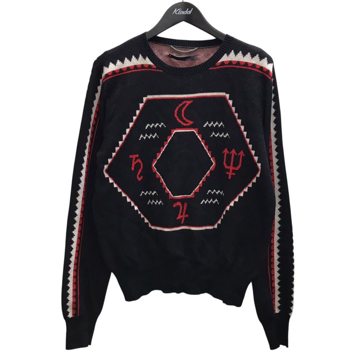 CHRISTIAN DADA(クリスチャンダダ) 長袖ニット CD-165-0804 ブラック