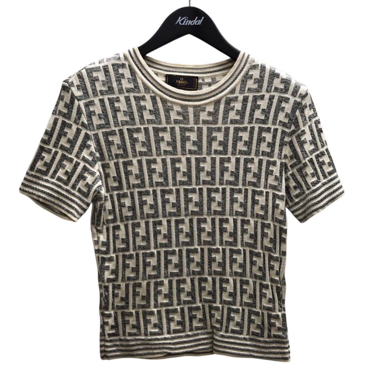 FENDI(フェンディ) 半袖カットソー ホワイト サイズ 42｜【公式