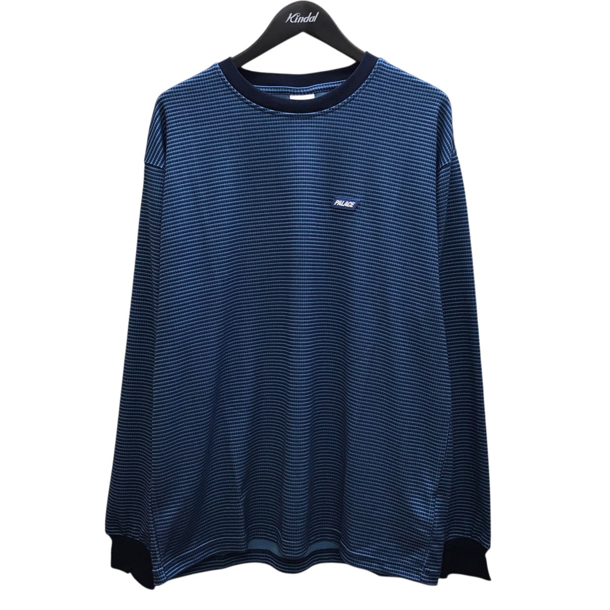 PALACE(パレス) 25AWTherma Long-Sleeve Ocean Blue長袖カットソー