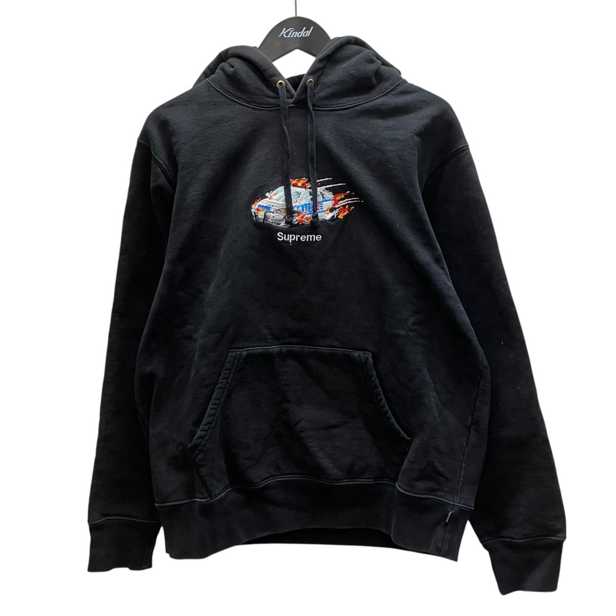 Supreme(シュプリーム) 刺繍パーカー ブラック サイズ M｜【公式