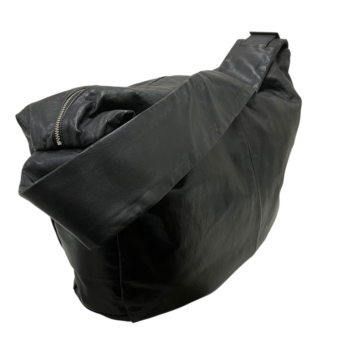 stein(シュタイン) SHIRRING HANDLE LEATHER SHOULDER BAG レザー