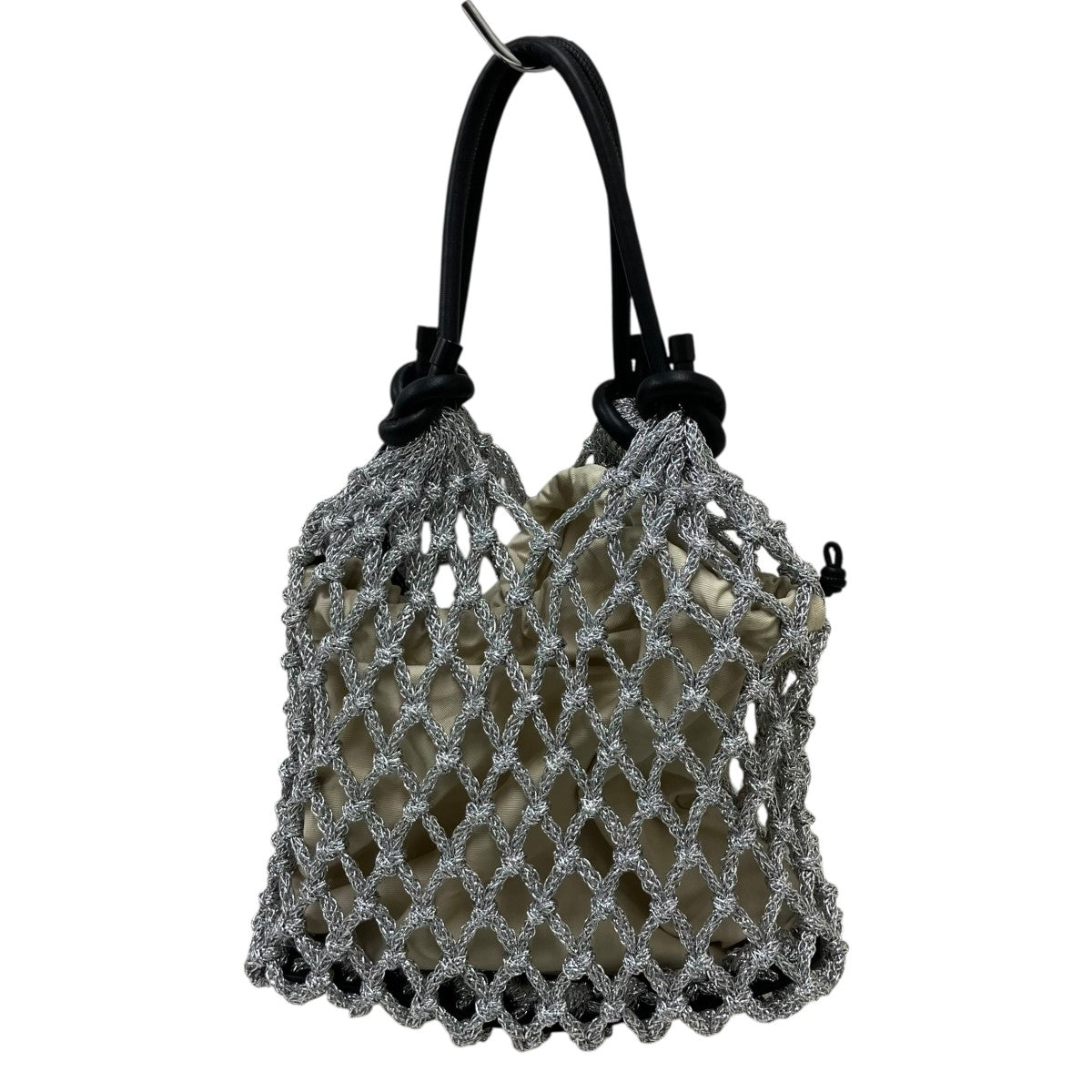 C*r様 【2回着用/ 箱あり】3.1 Phillp Lim メアリージェーン 3．1 phillip lim(スリーワンフィリップリム) W マクラメ ミニサック