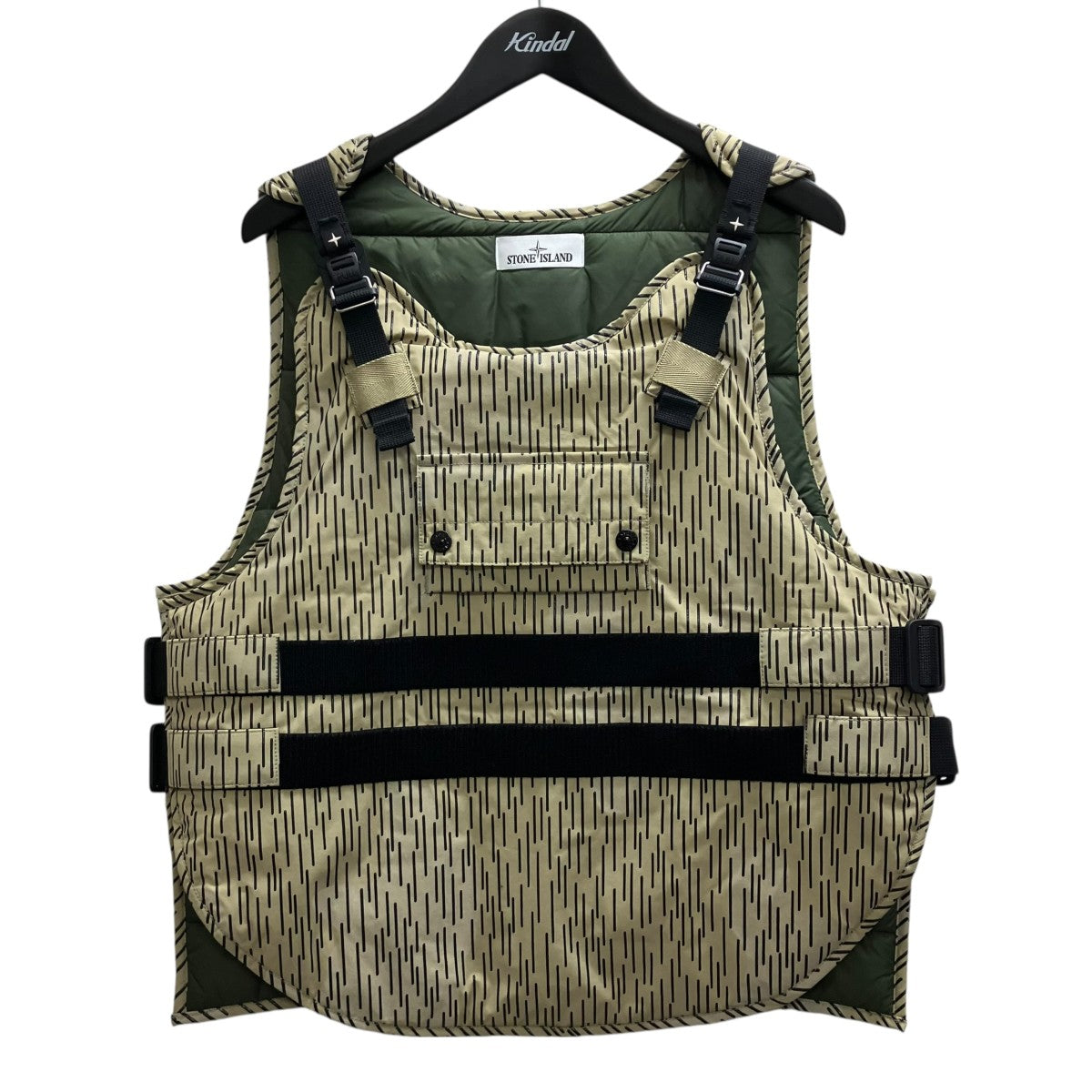 STONE ISLAND(ストーンアイランド) ナイロンベスト 7515904E1 ベージュ
