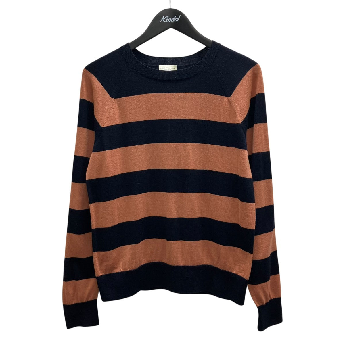 DRIES VAN NOTEN(ドリスヴァンノッテン) ボーダーニット オレンジ