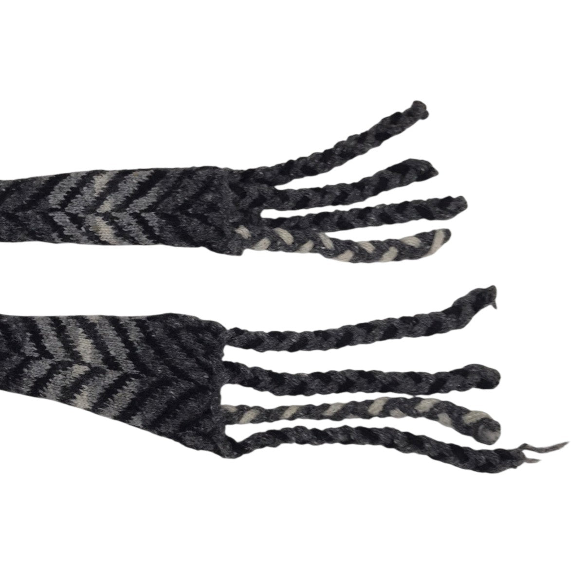 Knitted Grey Scarf