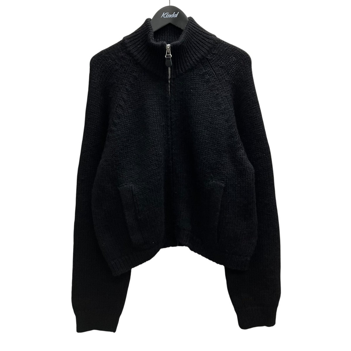 ULTRA ZIP FUNNEL Jet Black ジップニット
