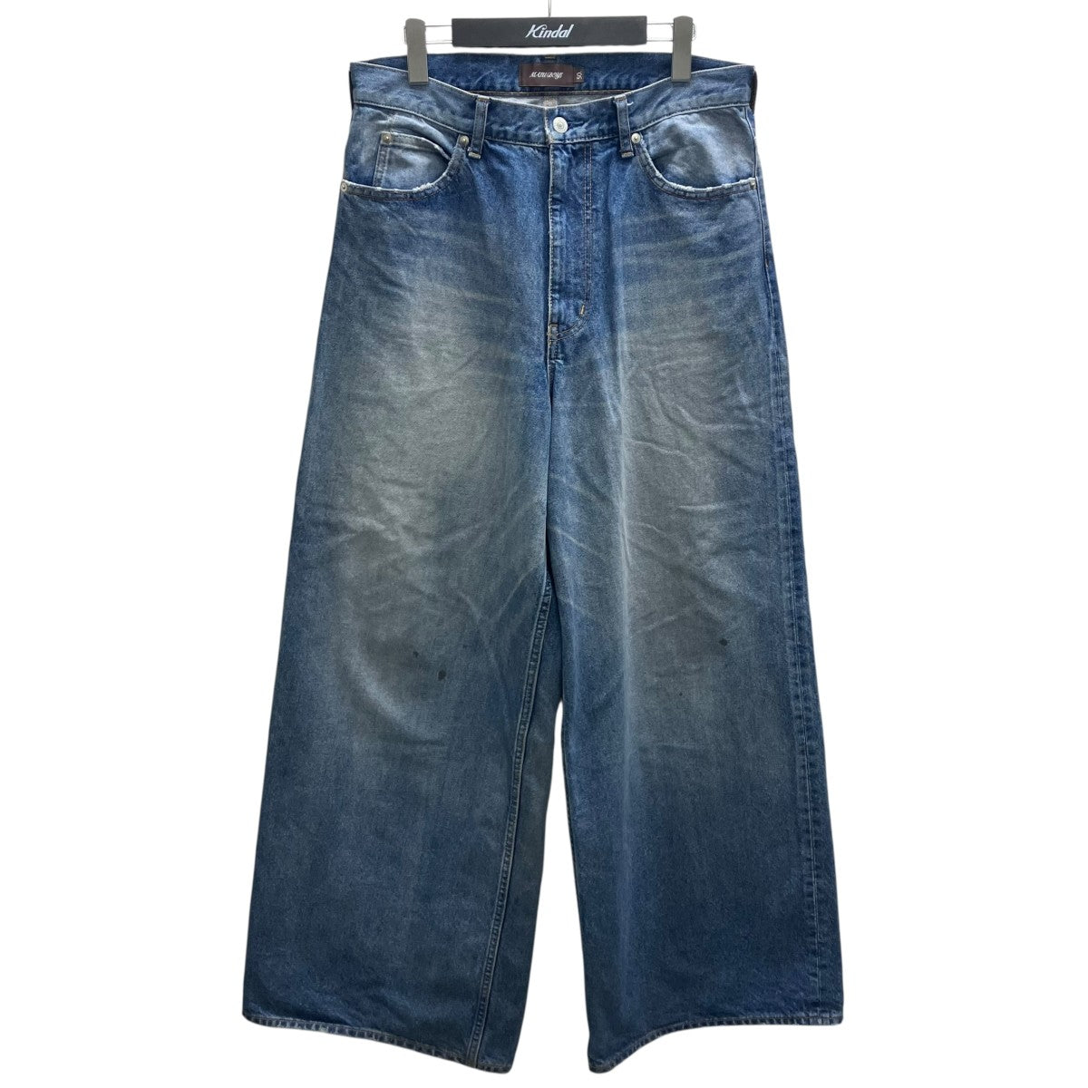 MASU(エムエーエスユー) MB BAGGY JEANS USEDバギーデニムパンツ