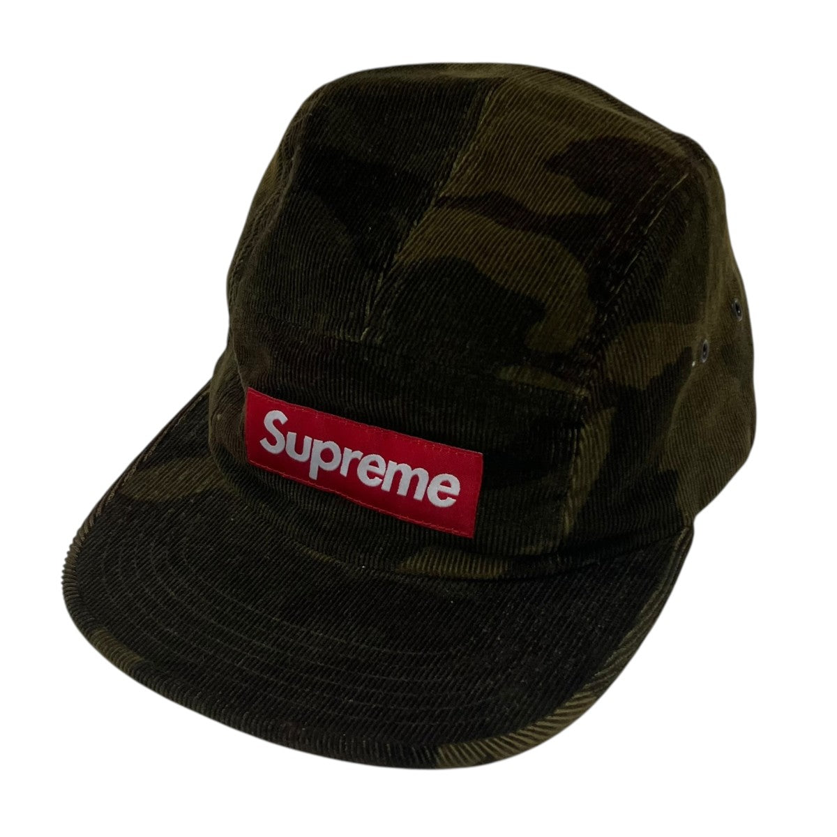 Supreme Corduroy Camo Camp Capバケットハット 古着・中古-1枚目のアイテム画像