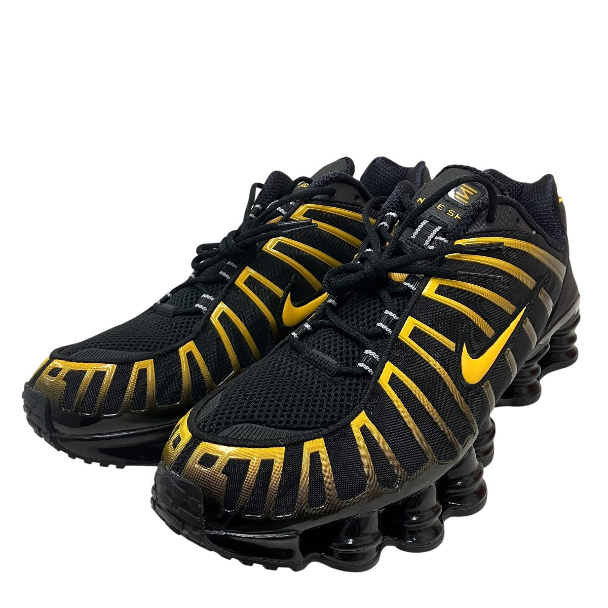 NIKE(ナイキ) Nike Shox TL Black University Goldローカット