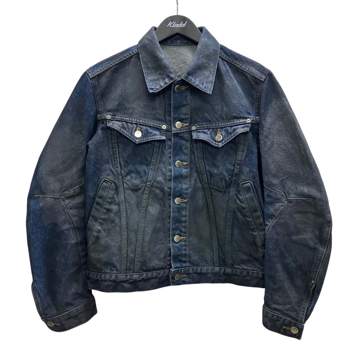 NVRFRGT(ネバーフォーゲット) 3D TRUCKER JACKET コーティングデニム 
