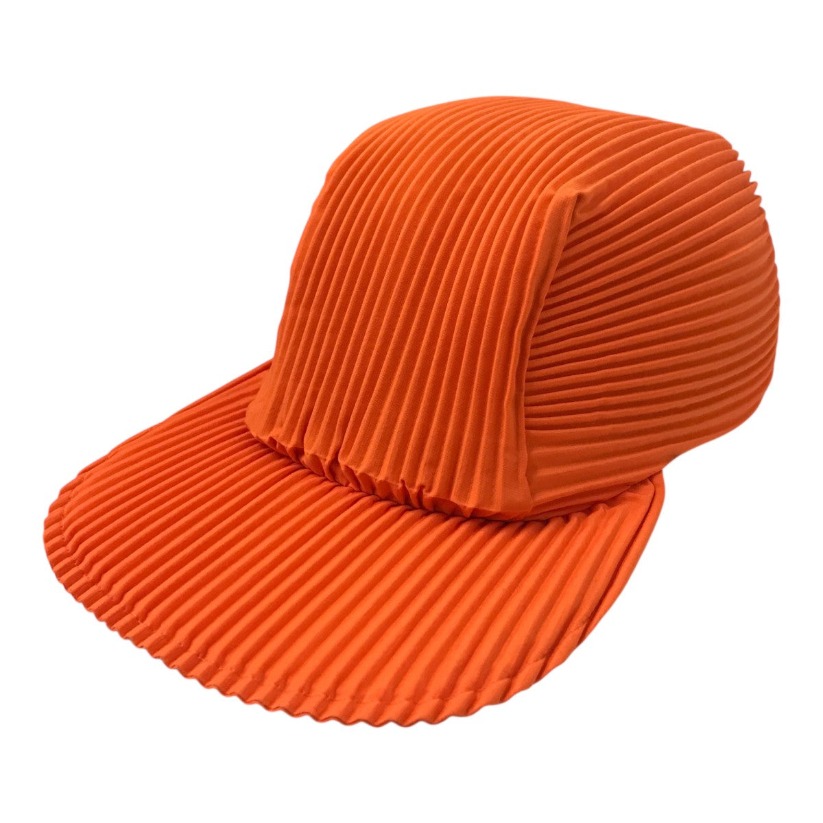 イッセイミヤケ帽子 ISSEY MIYAKE(イッセイミヤケ) キャップ HP51AA405 オレンジ サイズ