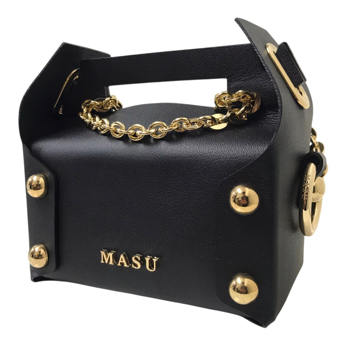 MASU(エムエーエスユー) 26SS LEATHER CAKE BAG カウレザーケーキ