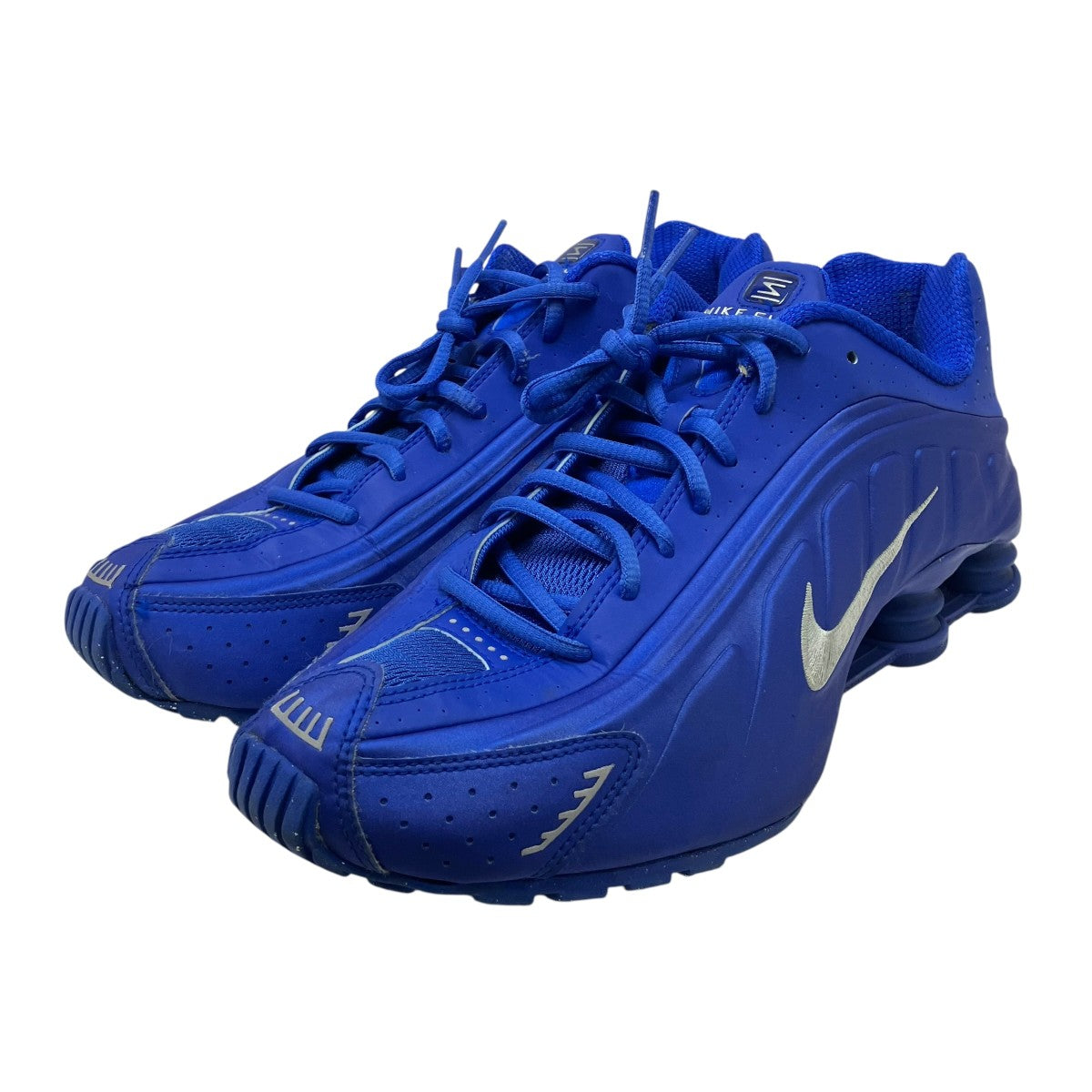 NIKE(ナイキ) Shox R4 Racer Blue and Metallic Silver ローカット 