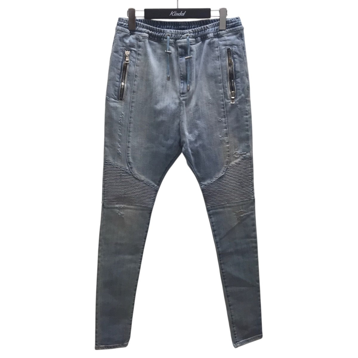 BALMAIN(バルマン) デニムパンツ RH15627D036 インディゴ サイズ 27