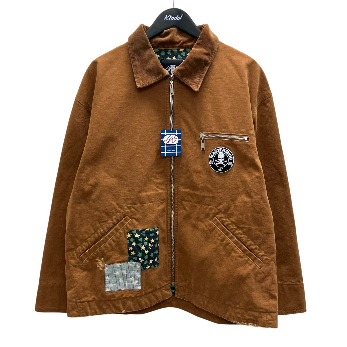 Mastermind JAPAN×SWJP 26SS MJ SW CARPENTER JACKET BRW カーペンター