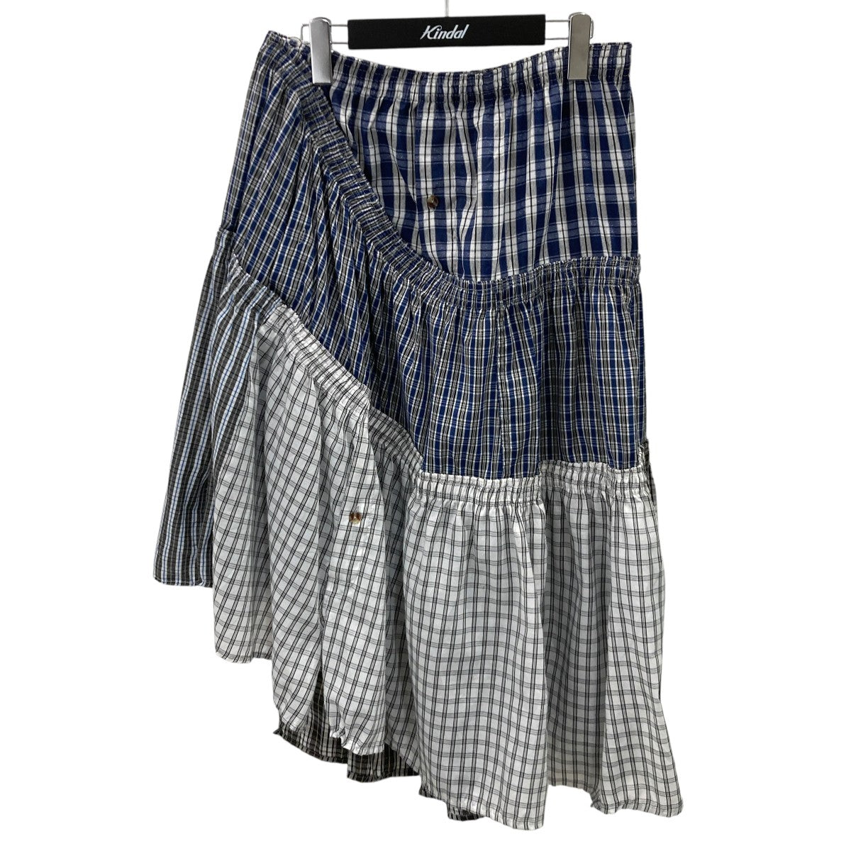 SPIRAL BOXER SKIRTチェックスカート