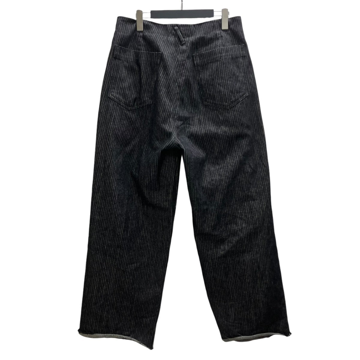 TUCK-BAGGY TYPE 2 Stripe Denim One Wash タックバギーパンツ