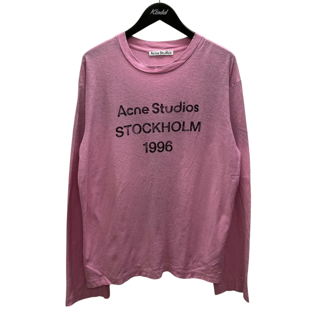 ACNE STUDIOS(アクネストゥディオズ) スプレー仕上げ1996ロゴTシャツ