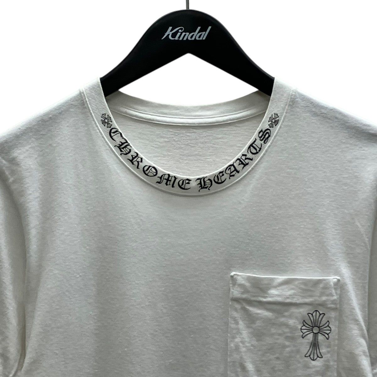 ネックロゴクロスプリントTシャツ