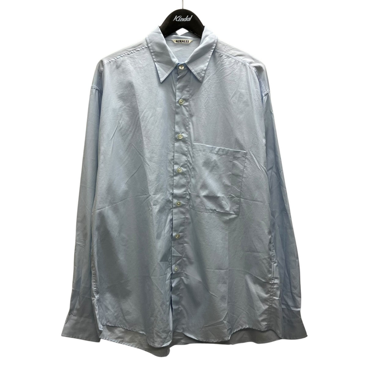 AURALEE(オーラリー) WASHED FINX TWILL BIG SHIRT 長袖シャツ