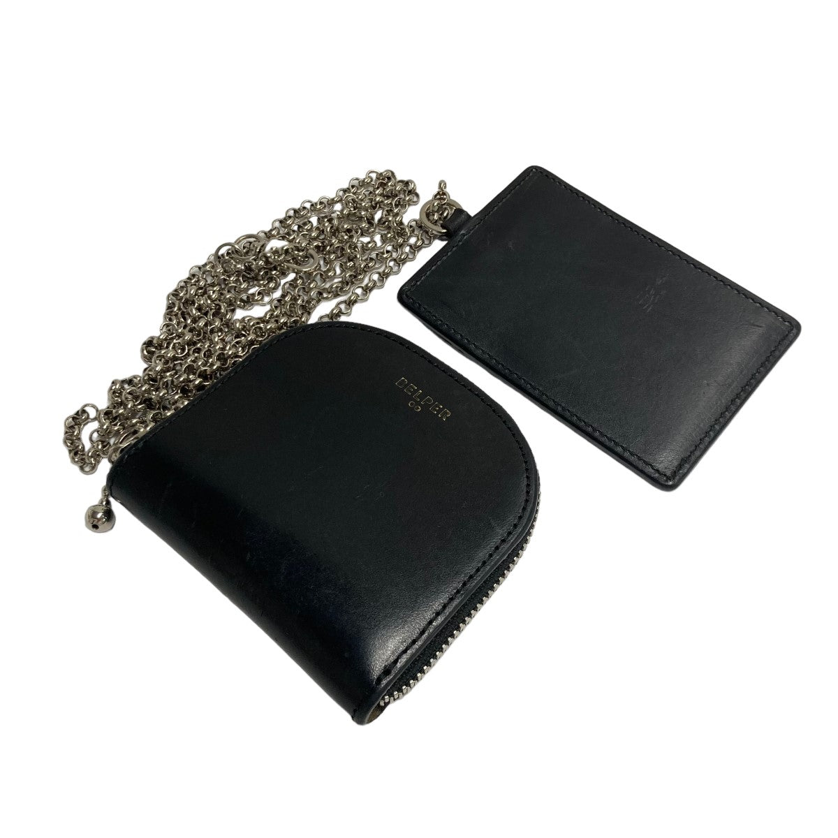 「COIN & CARD」 チェーンストラップコインケース