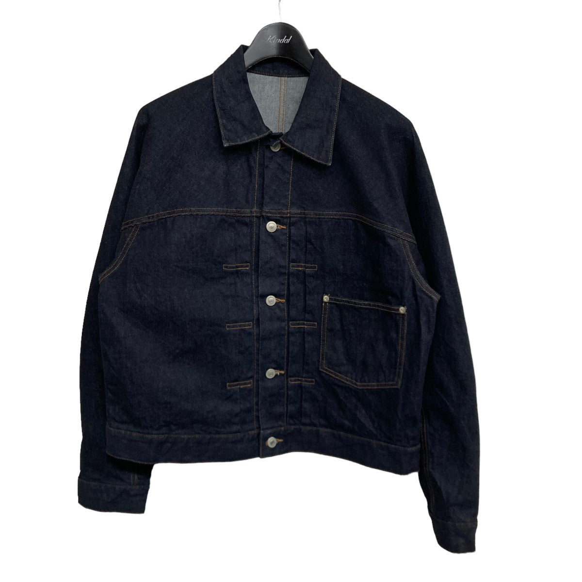 URU(ウル) 2022AW 「TRUCKER JACKET TYPE A」 デニムジャケット 22FCD01A インディゴ サイズ  1｜【公式】カインドオルオンライン ブランド古着・中古通販【kindal】