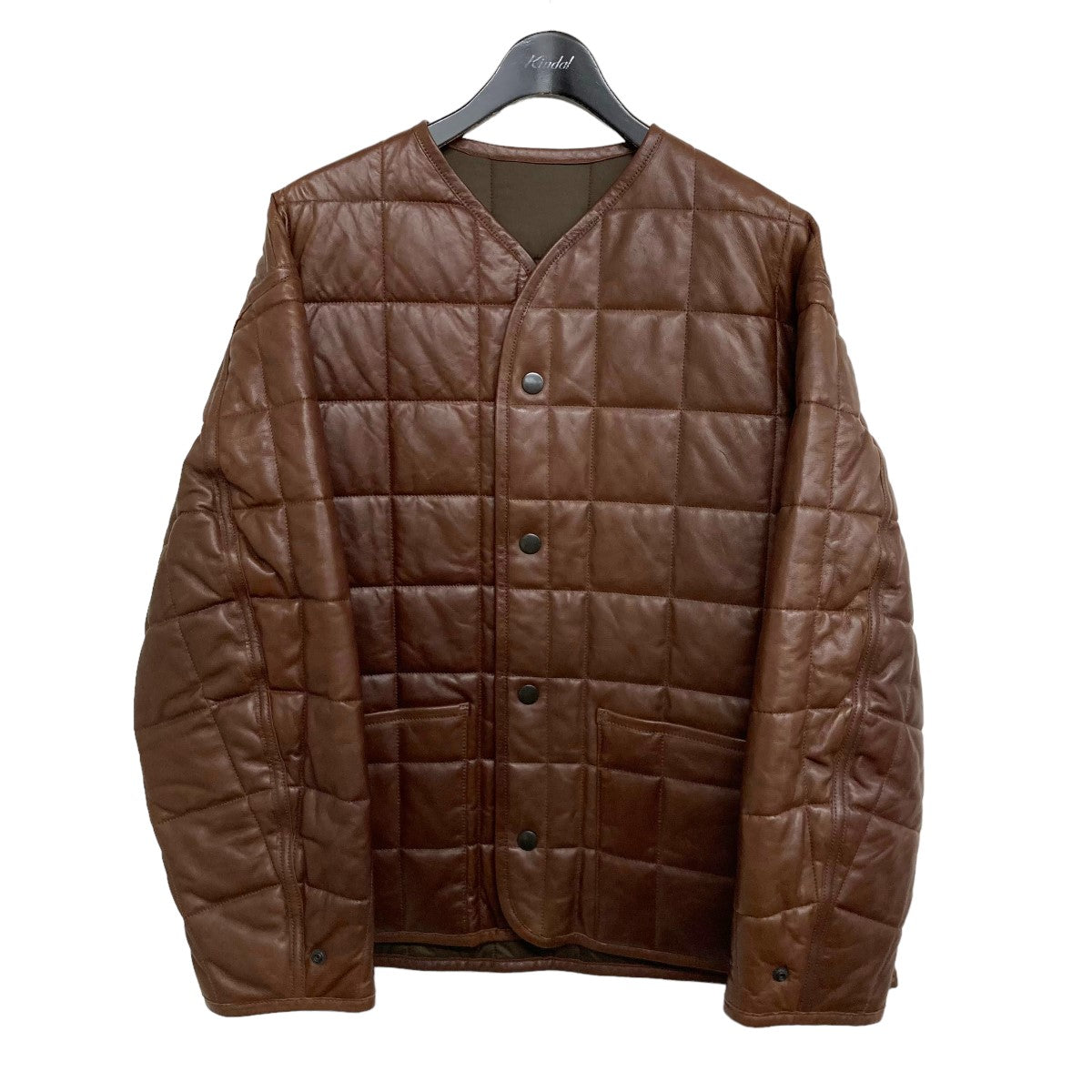 YOKE(ヨーク) 2022AW 「REVERSIBLE QUILTED LEATHER LINNER BLOUSON」 YK22AW0402B  ブラウン サイズ 15｜【公式】カインドオルオンライン ブランド古着・中古通販【kindal】