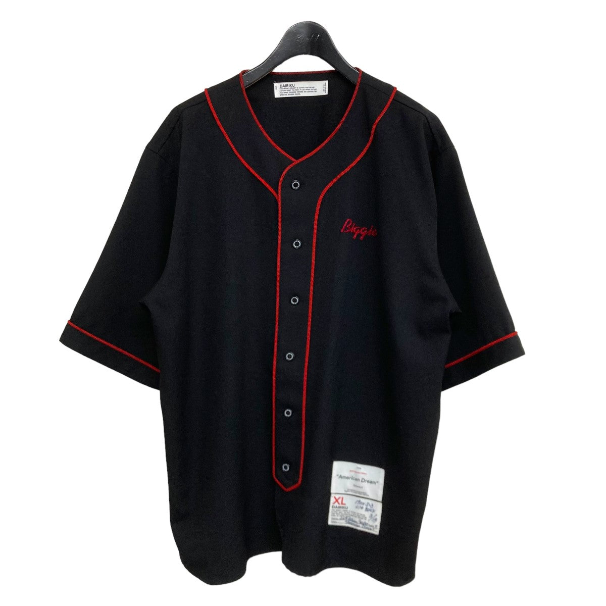 DAIRIKU(ダイリク) 19AWBiggie XL Baseball Shirtベースボールシャツ ...