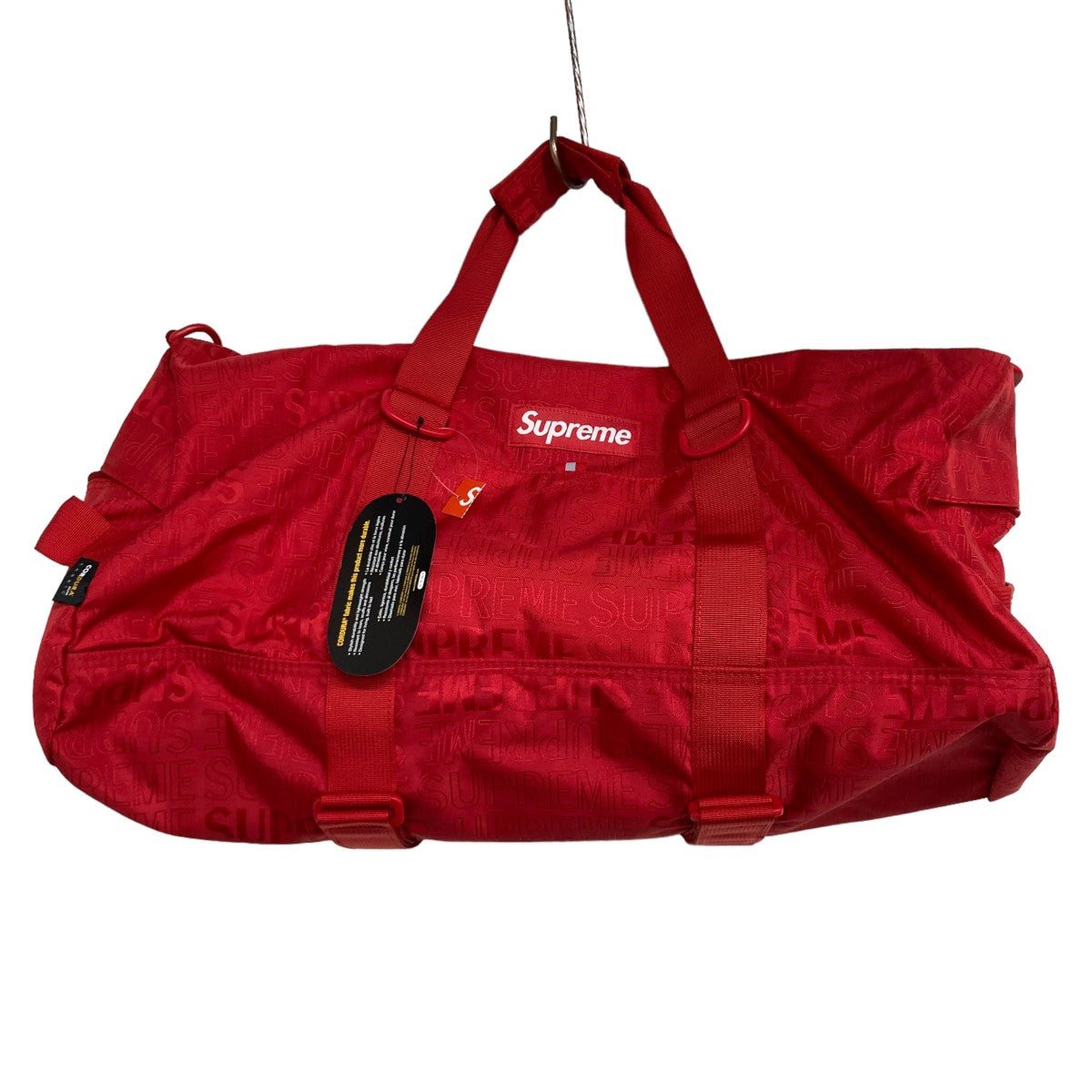 SUPREME(シュプリーム) 2019SS 「Duffle Bag」 ボストンバッグ レッド サイズ 12｜【公式】カインドオルオンライン  ブランド古着・中古通販【kindal】