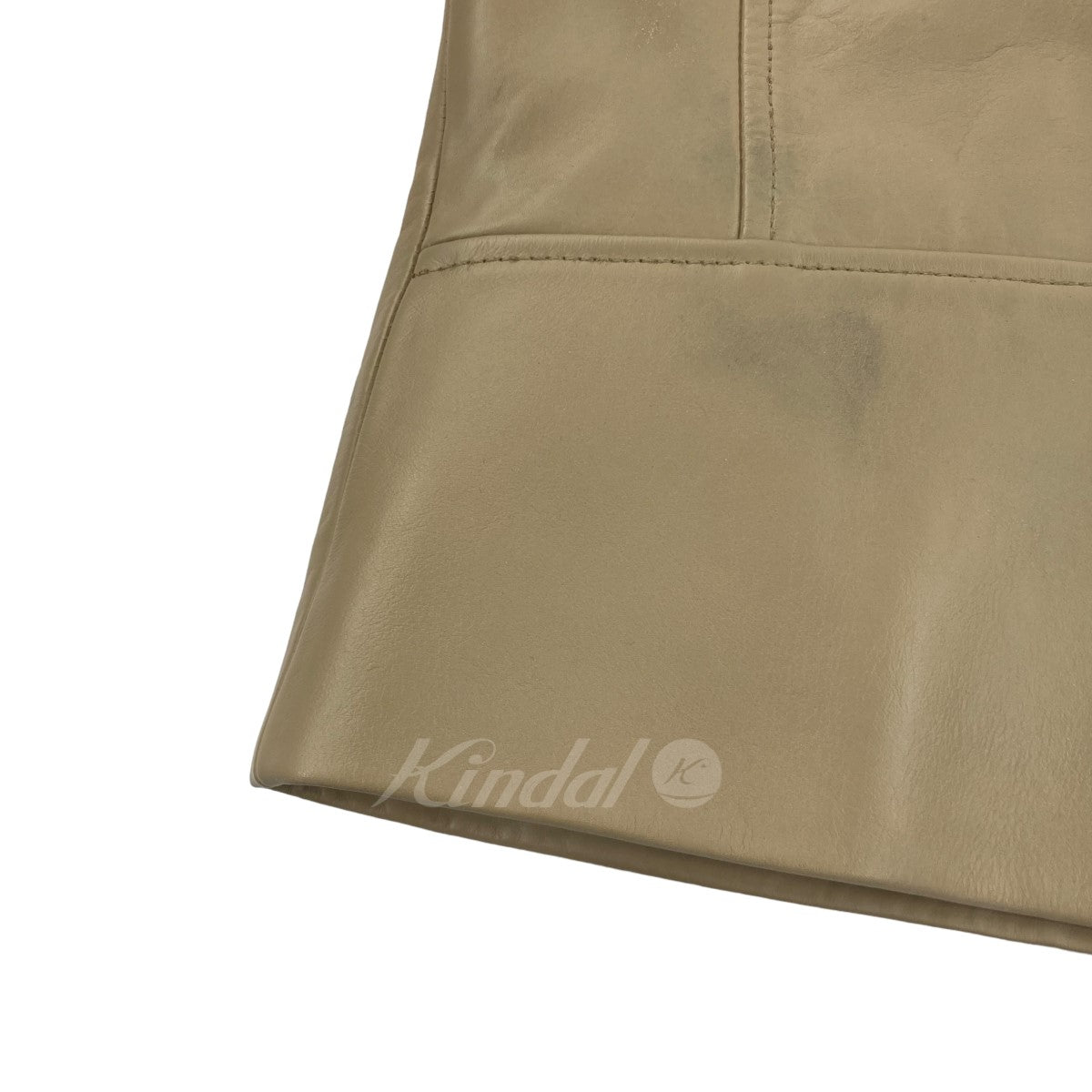 マルタンマルジェラの2009AW カウレザーハノ字ライダースジャケット 30AM107です。 Martin Margiela 古着・中古 アウター アイテム