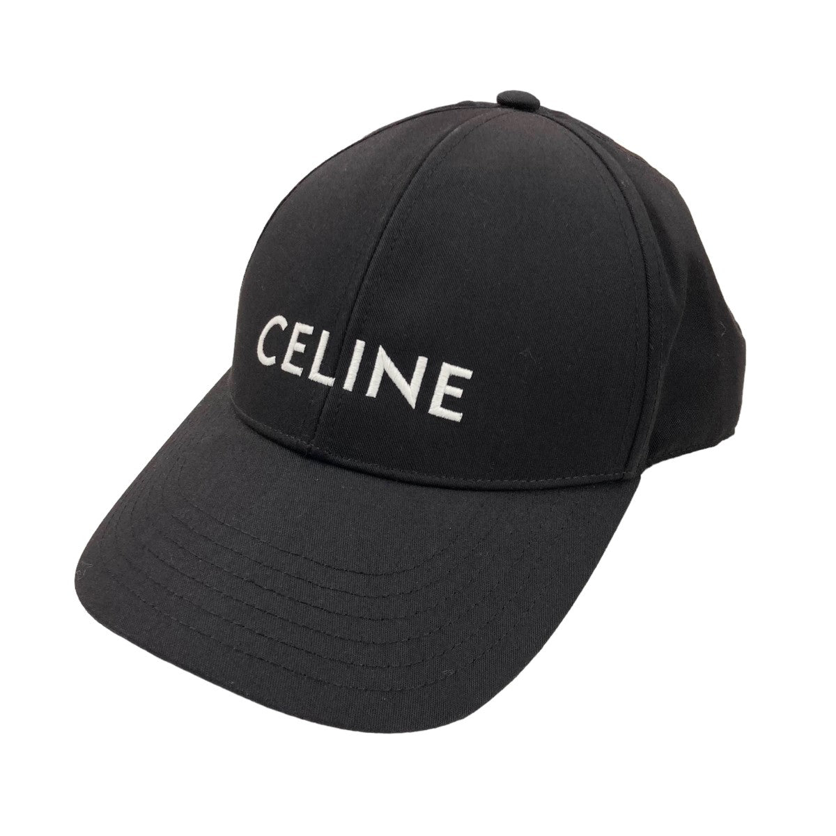 CELINE(セリーヌ) ロゴ刺繍ベースボールキャップ 2AUA1242N 2AUA1242N 