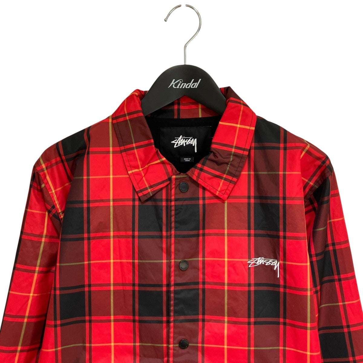 stussy 「ジャケット レッド」 115353 古着・中古-3枚目のアイテム画像
