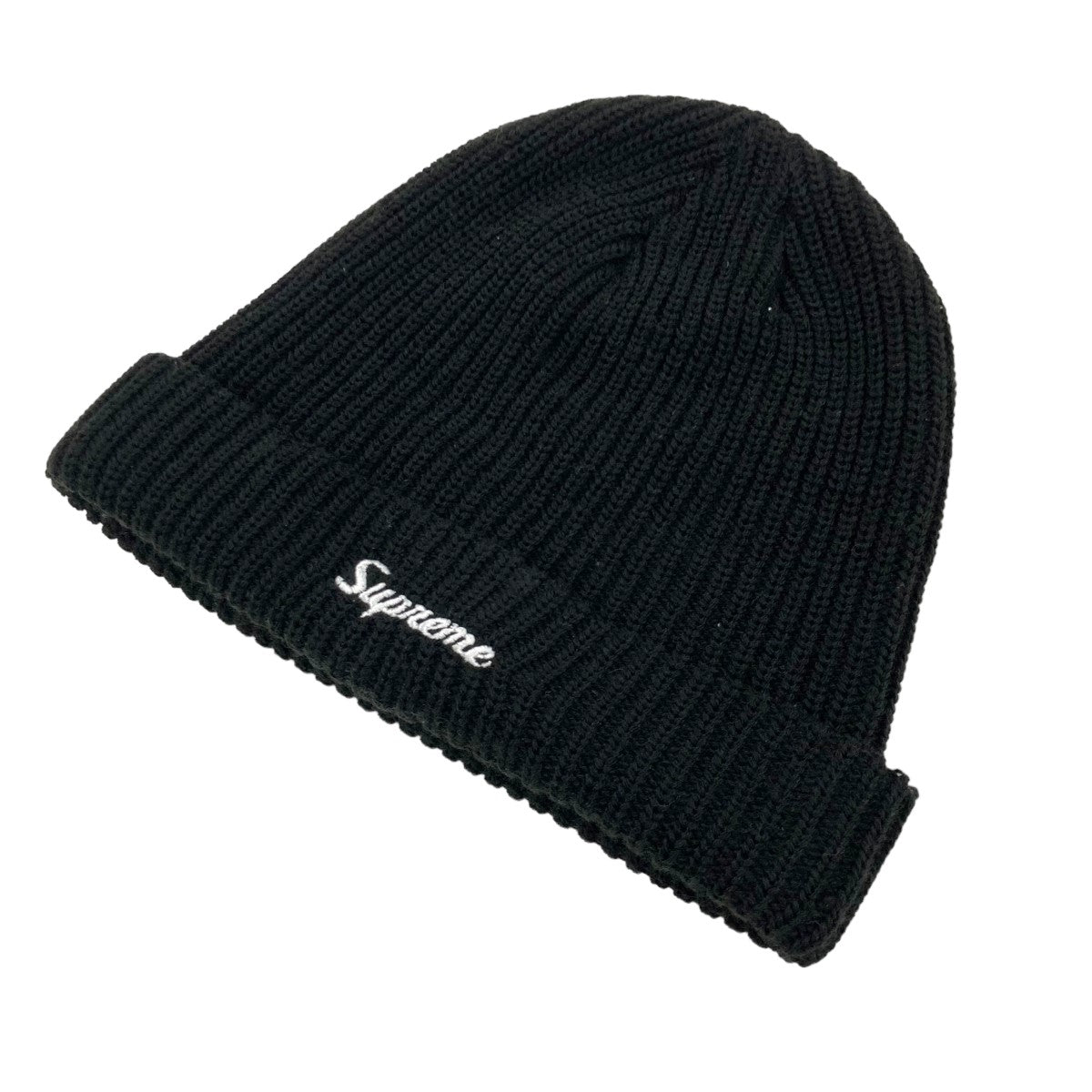 Supreme(シュプリーム) 23AWLoose Gauge Beanieニットキャップ ブラック サイズ Free｜【公式】カインドオルオンライン  ブランド古着・中古通販【kindal】