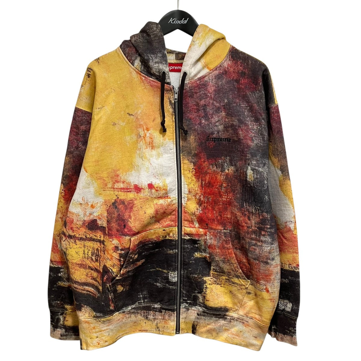 22AW「Fire Zip Up Hooded Sweatshirt」フードスウェットシャツ