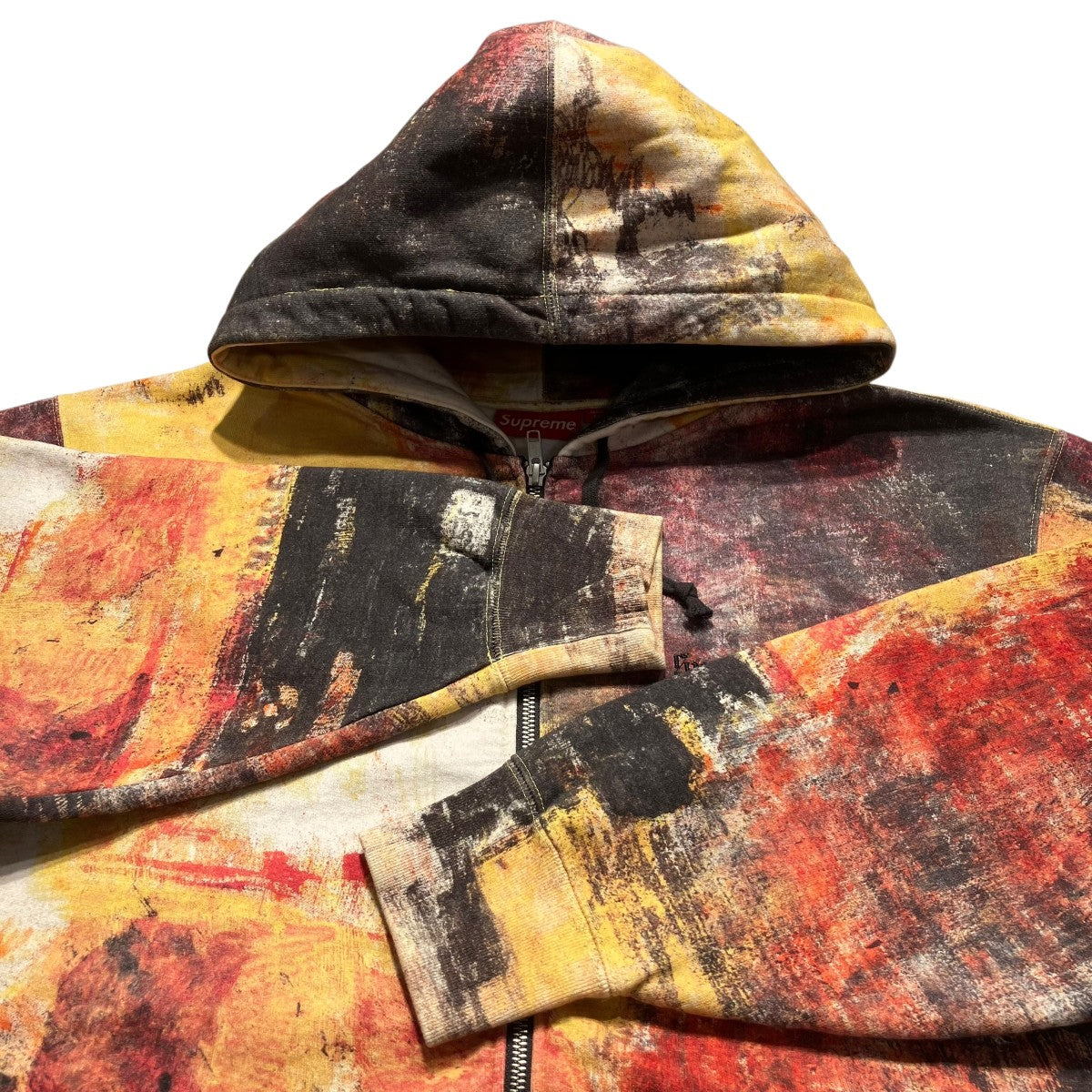 22AW「Fire Zip Up Hooded Sweatshirt」フードスウェットシャツ