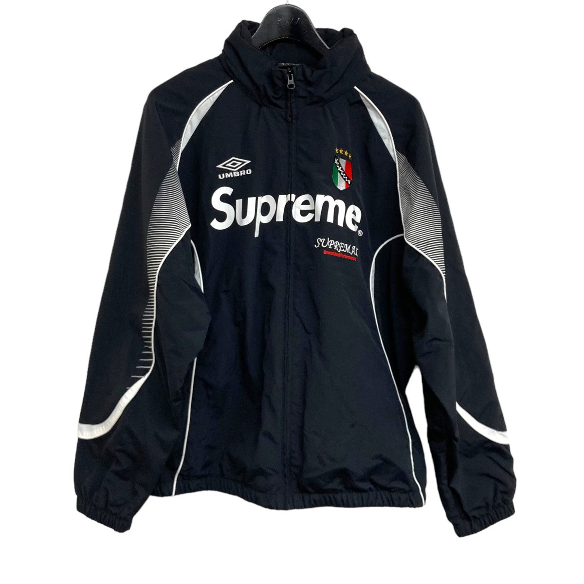 Supreme×UMBRO 22SSUmbro Track Jacketロゴトラックジャケット ブラック サイズ XL｜【公式】カインドオルオンライン  ブランド古着・中古通販【kindal】