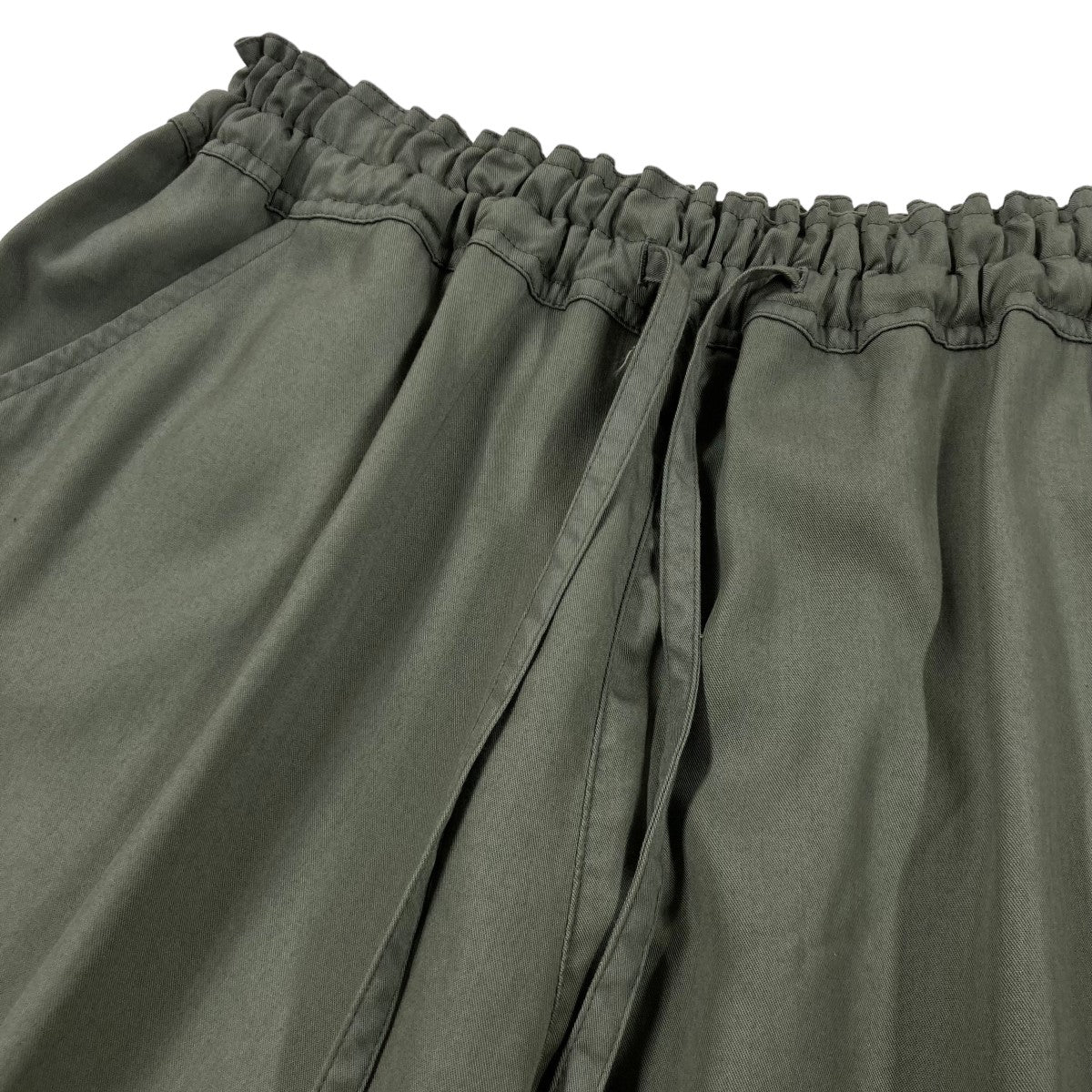 PRODUCT DYED TWILL WAIST ELASTIC PANTSテーパードイージーパンツLS P06 202