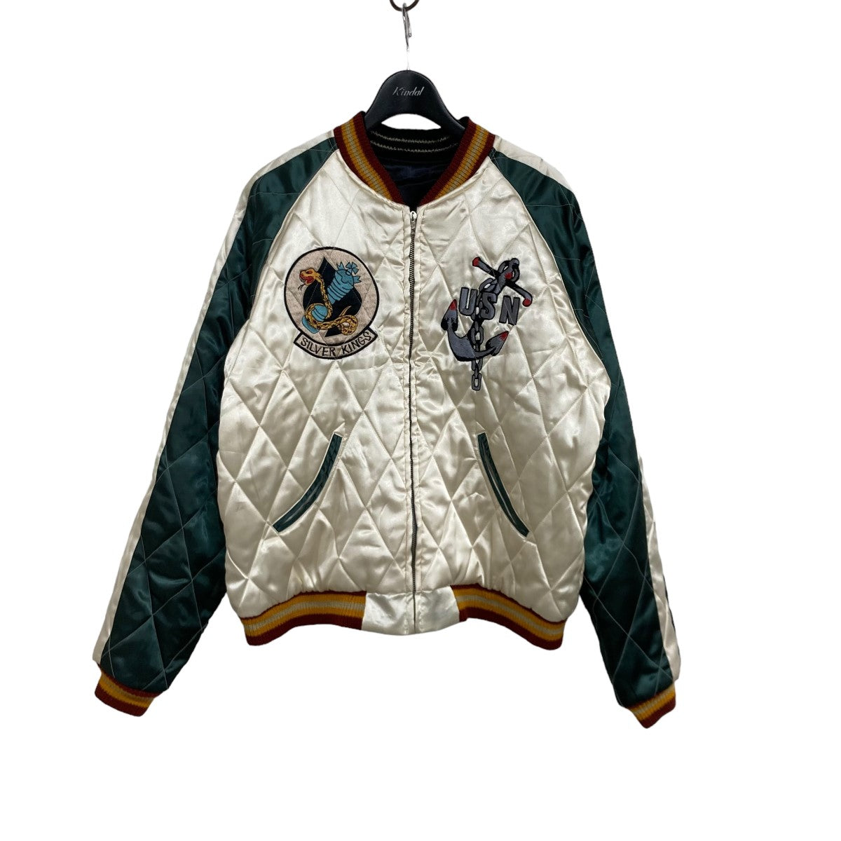 東洋エンタープライズ(トウヨウエンタープライズ) SOUVENIR JACKETリバーシブルスカジャンTT11382 TT11382 グリーン サイズ  L｜【公式】カインドオルオンライン ブランド古着・中古通販【kindal】