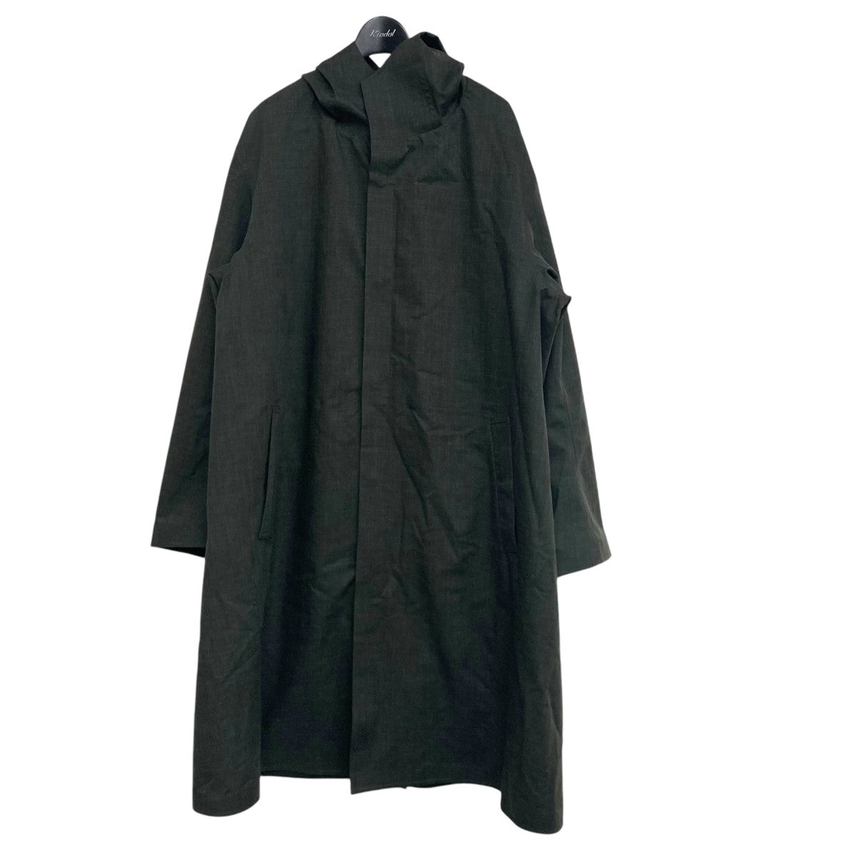 DESCENTE PAUSE(デサントポーズ) WOOL MIX OVER FOODED COATオーバーフーデッドコートDLMMJC38  DLMMJC38 グレー サイズ L｜【公式】カインドオルオンライン ブランド古着・中古通販【kindal】