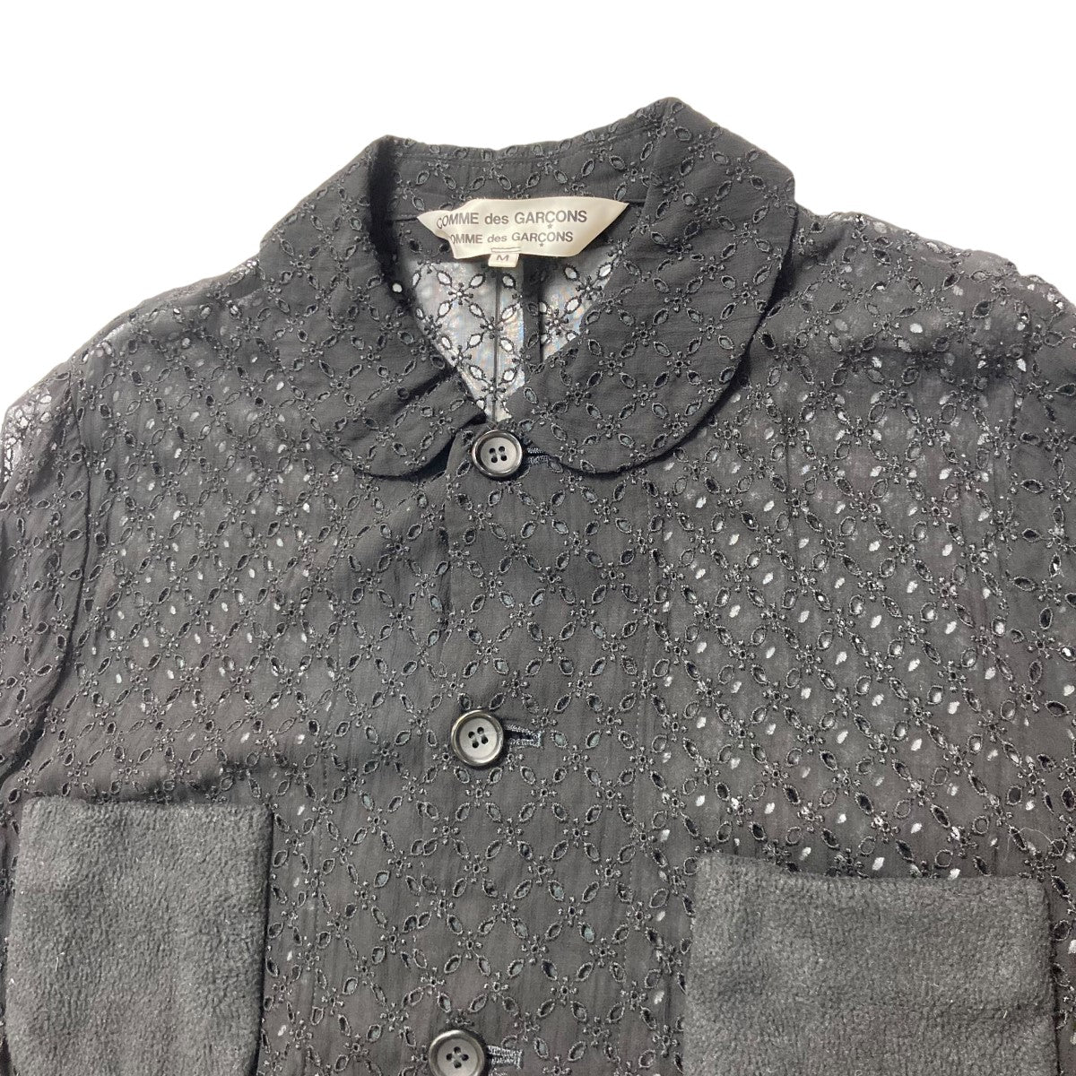 COMME des GARCONS COMME des GARCONS 13SSレースシャツRK J029 古着・中古-3枚目のアイテム画像