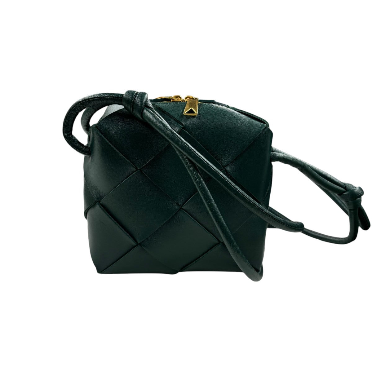 ボッテガヴェネタ　ミニカセット　カメラバック　黒 BOTTEGA VENETA(ボッテガヴェネタ) ミニ カセット カメラバッグ