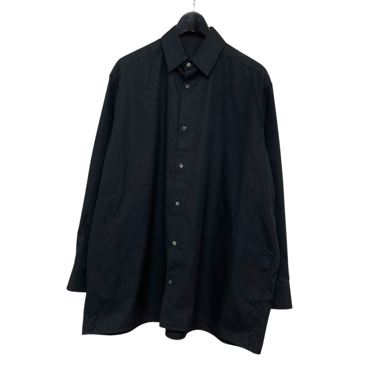 th products(ティーエイチプロダクト) 22SSOversized Shirtオーバーサイズシャツ2201-SH05-M103A 2201-SH05-M103A  ブラック サイズ 1｜【公式】カインドオルオンライン ブランド古着・中古通販【kindal】