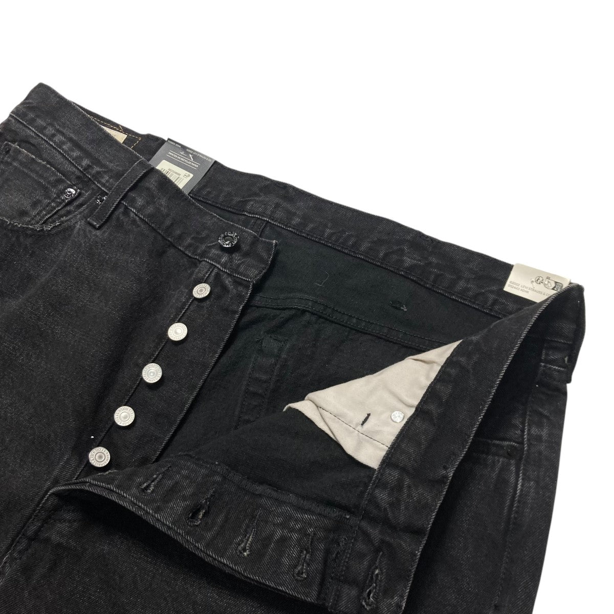 リーバイスプレミアムの24AW 30th EDIFICE別注 BIG E 501(R) BLACK L26 デニムパンツ 24030310250130です。 LEVI’S PReMIUM 古着・中古 ボトムス アイテム