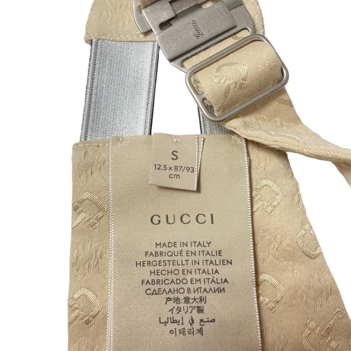 GUCCI ホースビットタキシードベルト720994 4GA10 古着・中古-5枚目のアイテム画像