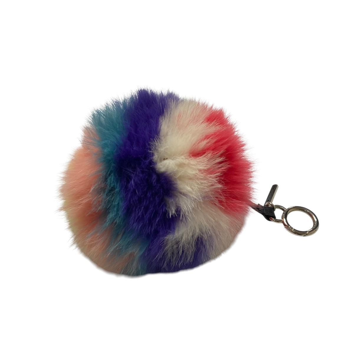 フェンディ ポンポンチャーム FENDI(フェンディ) ポンポン チャームキーホルダー レッド