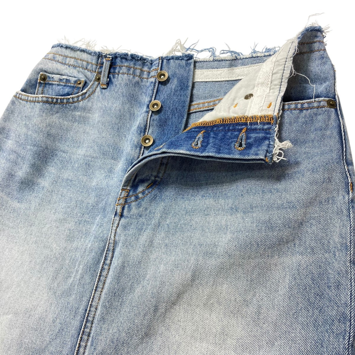 Low Waistカットマーメイドデニムスカート002270013