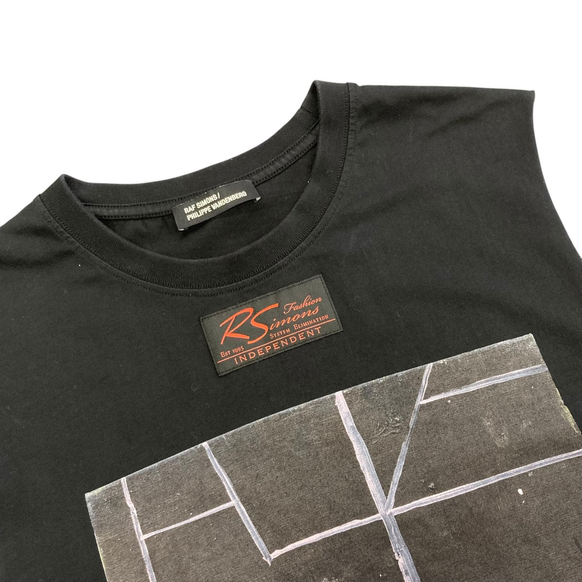 RAF SIMONS 23SSタンクトップ231 185A 古着・中古-3枚目のアイテム画像