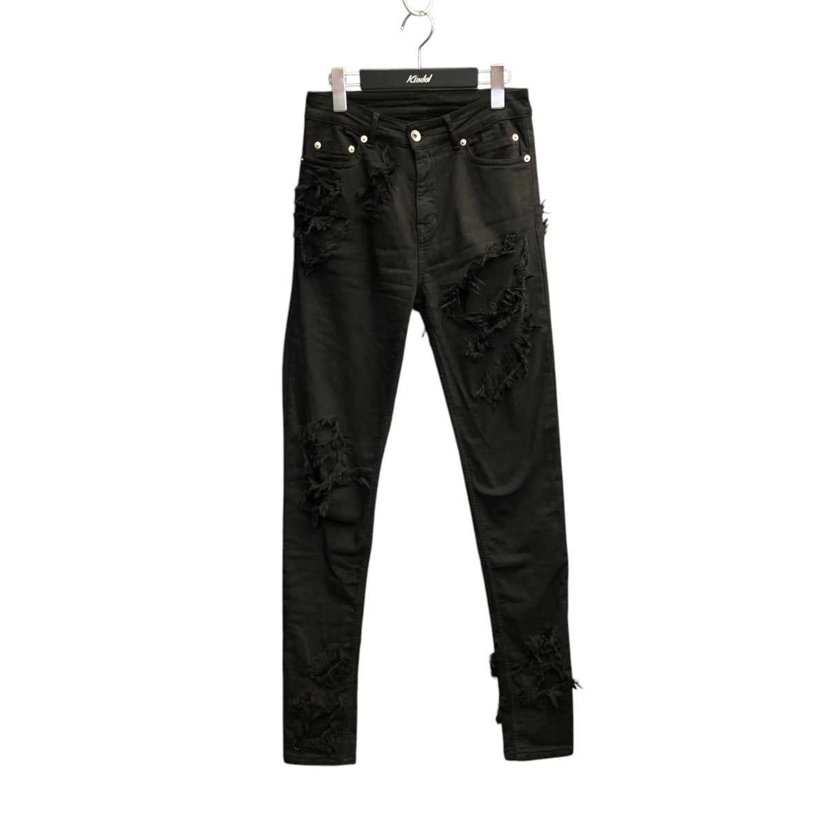 RICK OWENS detroit cutデニムパンツDS01C6316 SLH 古着・中古-1枚目のアイテム画像