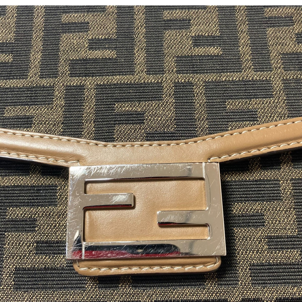 FENDI ソフトトランクバゲットショルダーバッグ7VA565 古着・中古-6枚目のアイテム画像